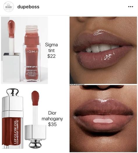 dior mahogany lip oil dupe|dior lip oil dupe tiktok.